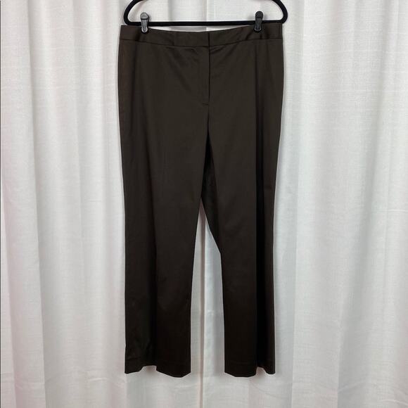 Lafayette 148 New York Brown Dress Pants Sz.14 - Picture 1 of 8